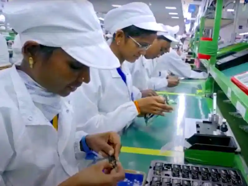 iPhone, assembly, India