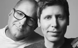 Jony Ive and Sam Altman