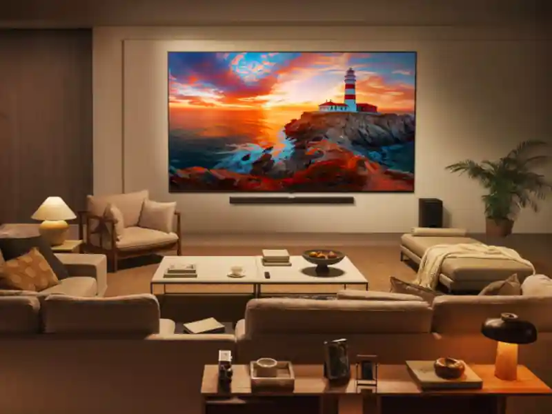 LG QNED9M television