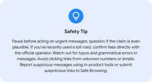 Safety Tip