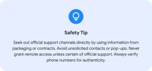 Safety Tip