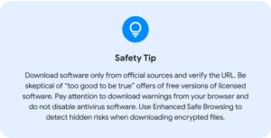 Safety Tip