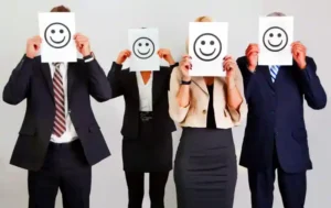 Happy workers