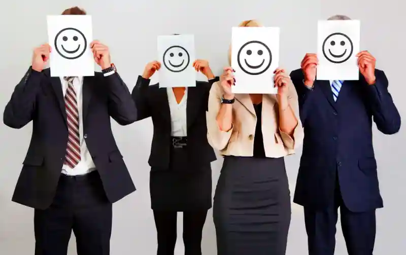 Happy workers
