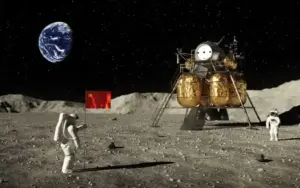 Chinese lunar lander