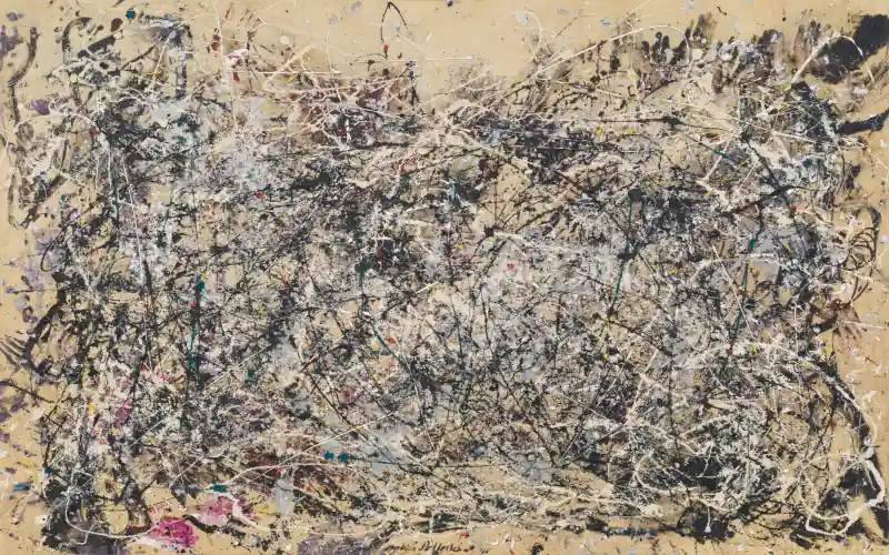 Jackson Pollock Number 1a