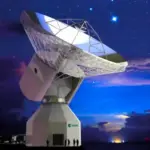 Nno 3 deep space antenna