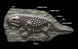 Tyrannoroter heberti fossil - AI generated
