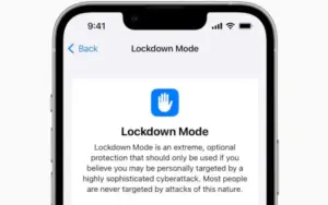 iPhone Lockdown Mode