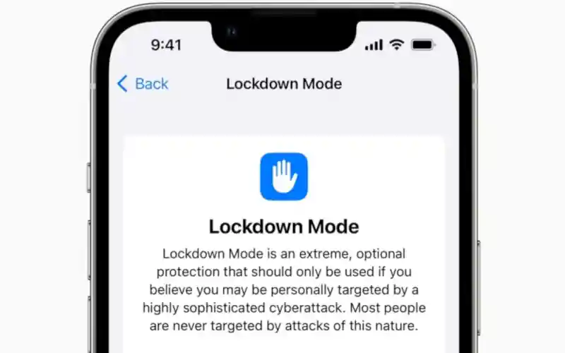 iPhone Lockdown Mode